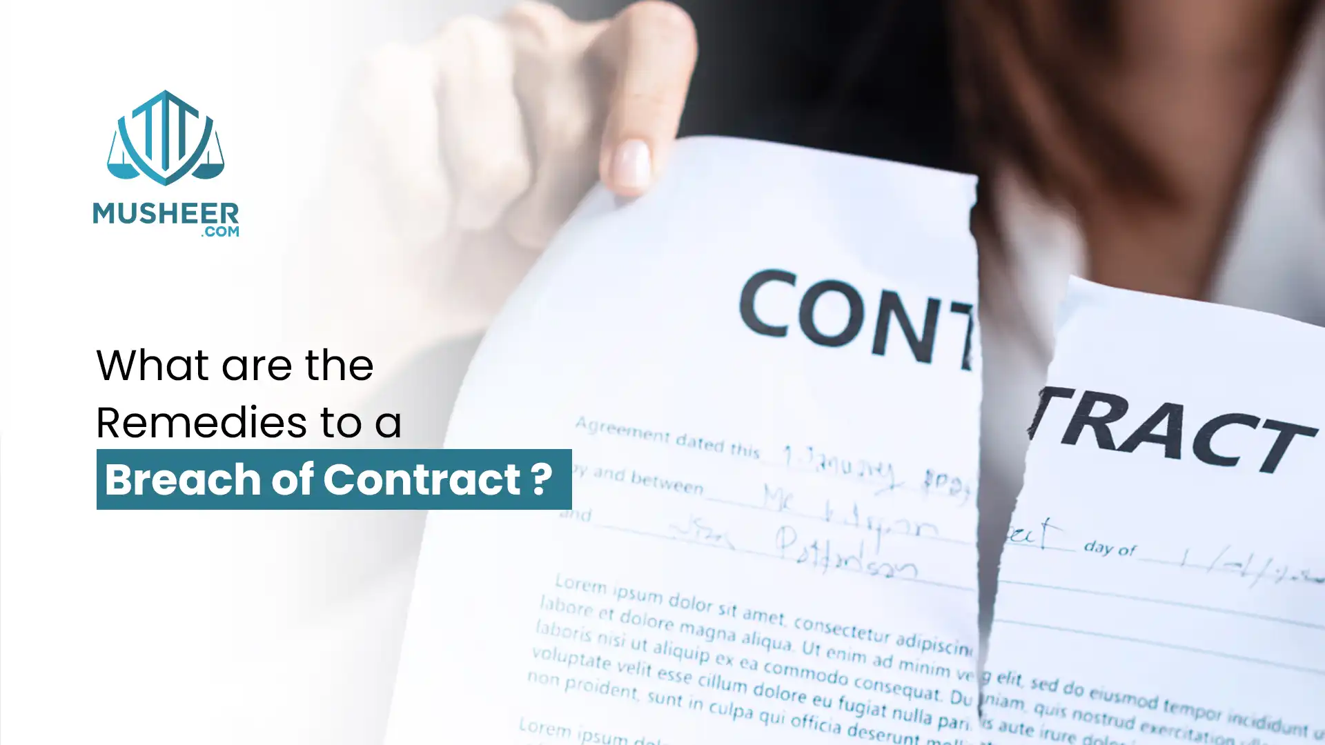 What are the remedies to a breach of contract