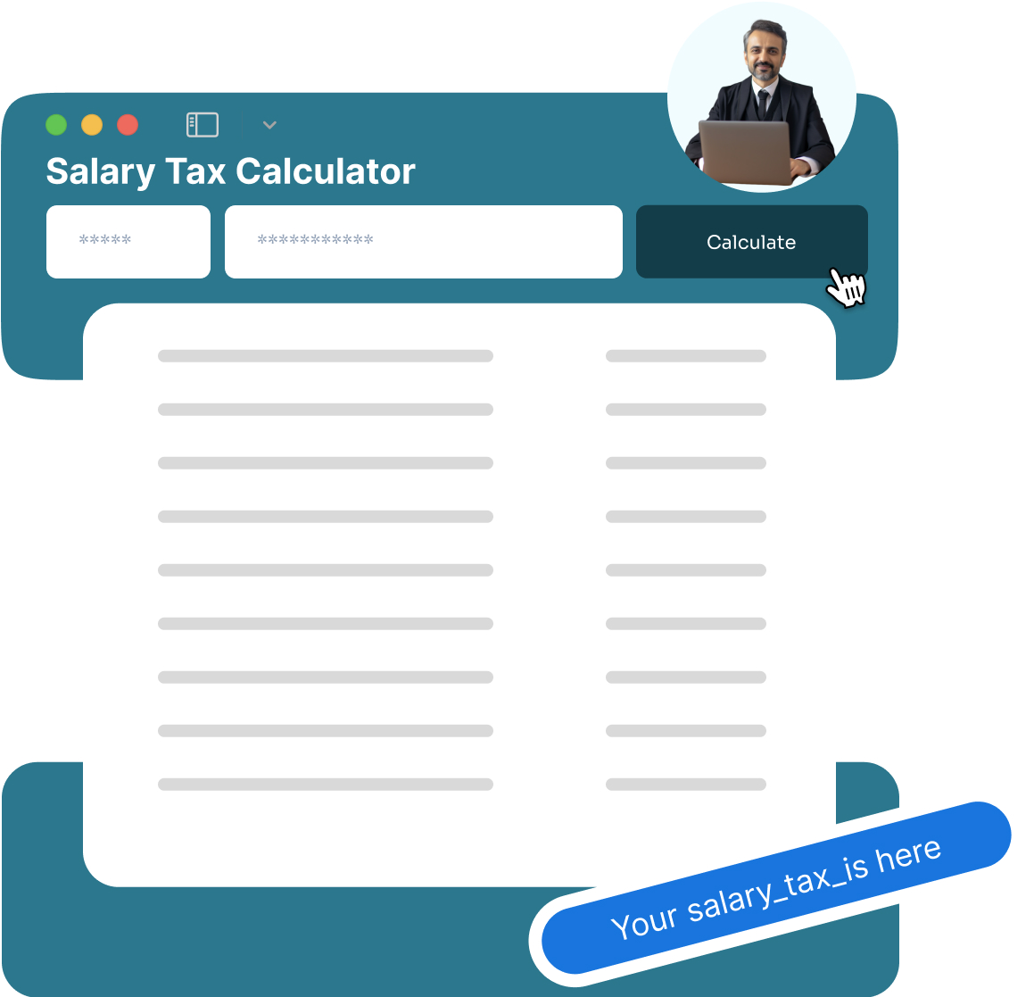 Online Salary Income Tax Calculator