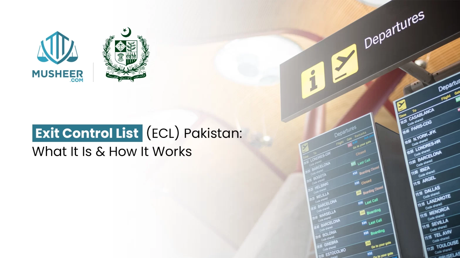 Exit Control List (ECL) Pakistan