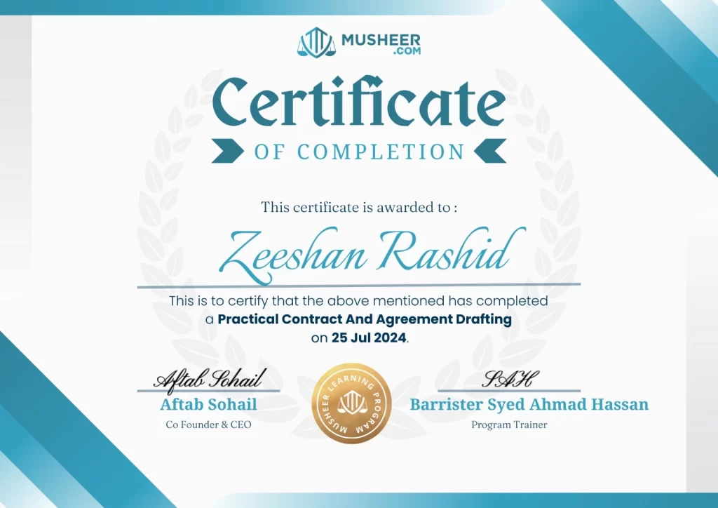 Practical Contract and Agreement Drafting Certification